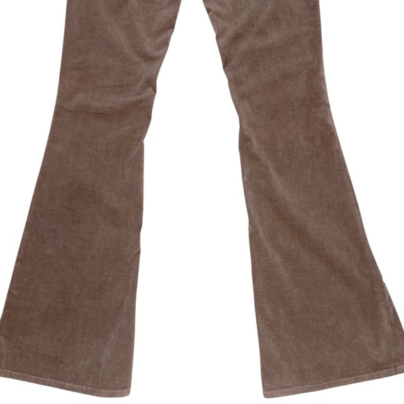 Mother The Curfew Velvet Low Rise Flare Pants Size 28 - Picture 12 of 13